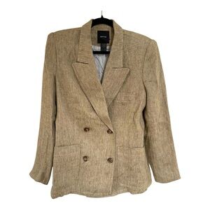Smythe Unstructured Linen Blazer Size M